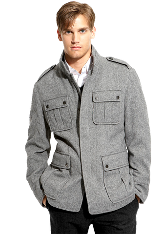 BOSS Black 'Colbar' Virgin Wool Field Jacket