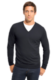 BOSS Black Cotton V-Neck Sweater
